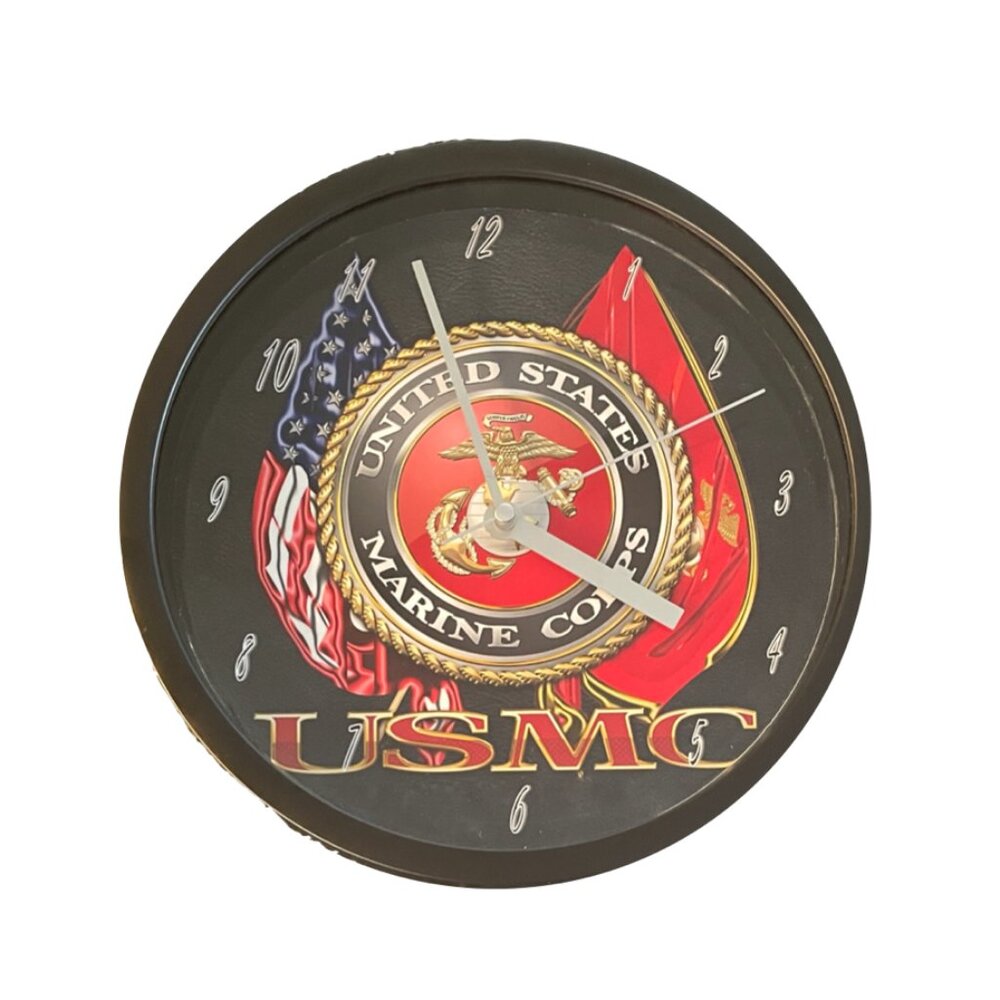 US Marines 9" Wall Clock